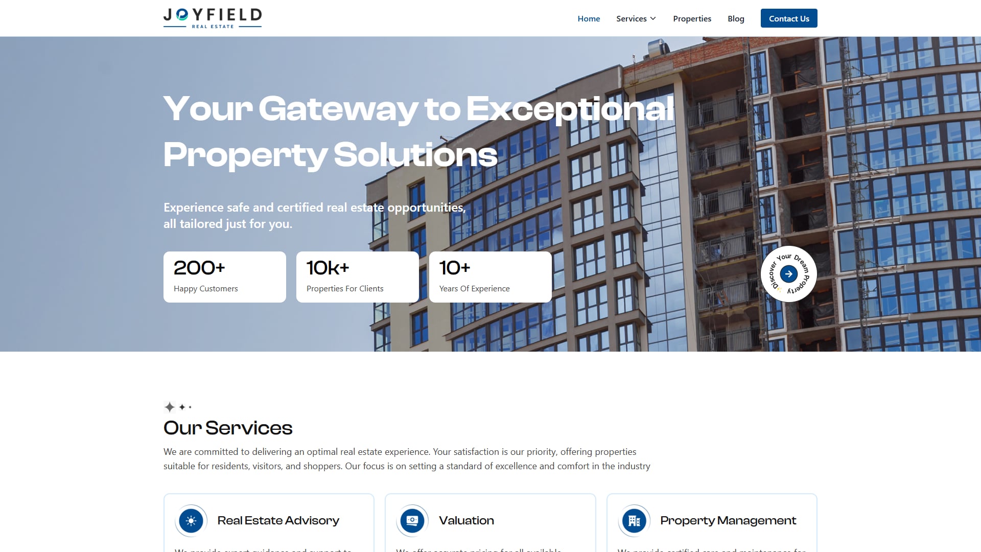 Joyfield Real Estate screenshot